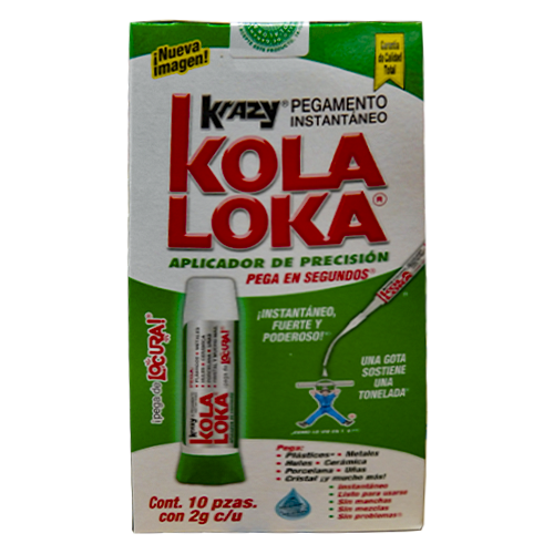 Pegamento Kola Loka Goterito 3.5gr, Pegamentos